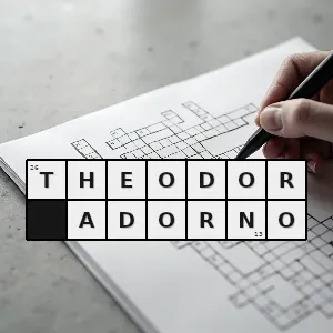 Hasło krzyżówkowe filozof niemiecki socjolog 1903 1969 - theodor adorno – rozwiązanie, synonimy, podpowiedzi i definicje krzyżówkowe